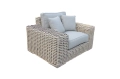 polyrattan gartenmöbel weiß