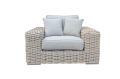 gartenmöbel weiß polyrattan