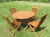 Gartentisch Bradford 110 rund klappbar Eukalyptusholz 6