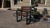 Gartenstuhl Holz-Metall Modern 4er Set Mercurius Berlin Design Stühle