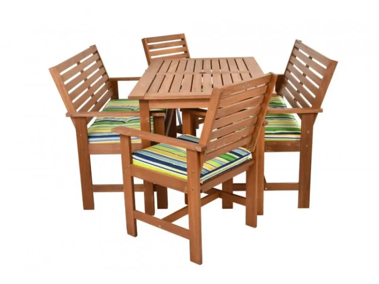 Gartentisch mit Bänken und Sesseln Casablanca Set Mercurius Berlin