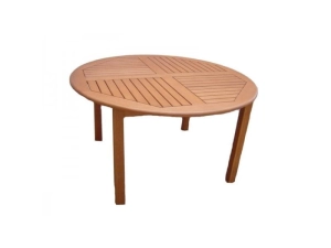 Gartentisch Holz rund COCOS 140 oder 180 cm Durchmesser 140 cm 