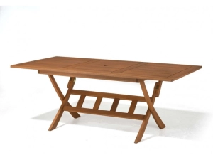 Gartentisch BRADFORD Länge 200 cm 