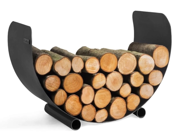 Kaminholzregal TURYN halbrund 2