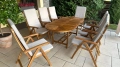 Abmessungen Gartenmöbel Set Marsylia 8 Personen