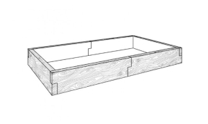 Beton BRETT 1 29cm Farben Auswahl