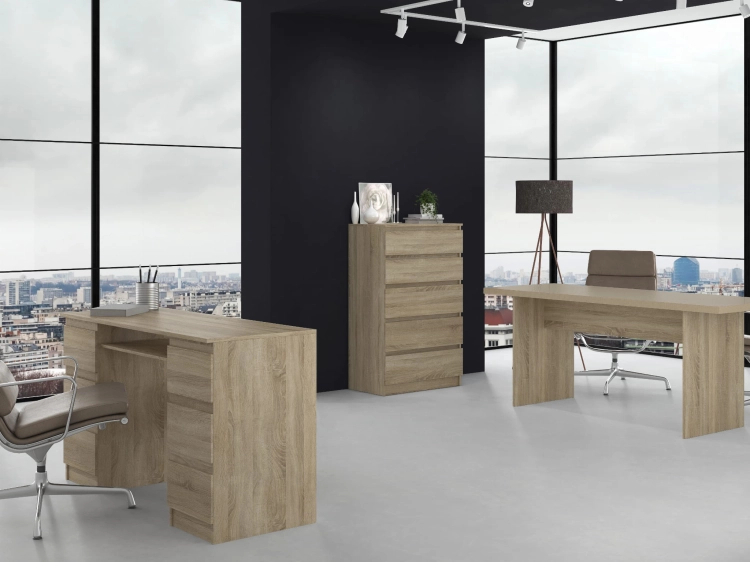 Kommode MALWA M5 Sonoma Eiche 5 Schubladen grifflos 4