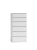 Kommode KARO K6 weiss grifflos
