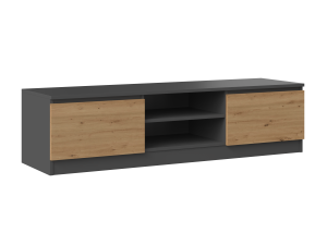 RTV Tisch 140 - EICHE ANTHRAZIT ARTISAN