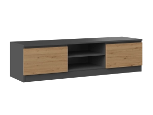 RTV Tisch 140 - EICHE ANTHRAZIT ARTISAN