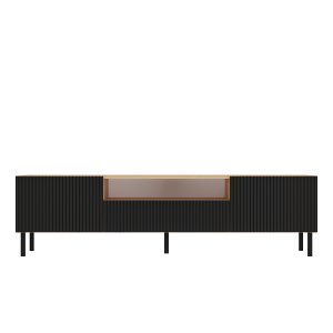 RTV Schrank 160 KAMA SLIM ARTISAN/SCHWARZ