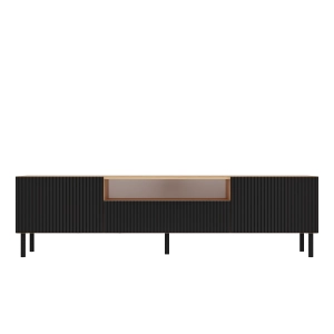 RTV Schrank 160 KAMA SLIM ARTISAN/SCHWARZ