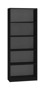 Regal R60 60CM Bücherregal Schwarz