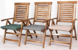 Auflagen Klein, pflegeleicht. Farben Grau Grün Beige