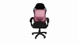 Stuhl Oscar Schwarz Rosa 