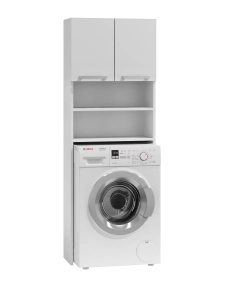 Badezimmerschrank Pola Weiß 