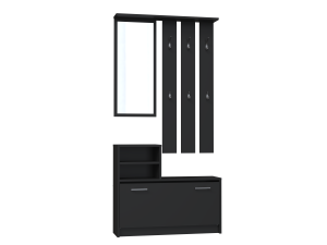 Flurgarderobe Vera Schwarz 