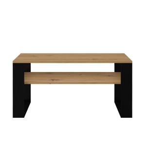 Couchtisch 1P Modern Artisan Eiche schwarz