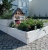 Hochbeet Beton Travertin Form 2 29 cm Travertin-Optik 2