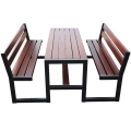 Massives Holz Picknick-Set mit Rückenlehne - Gartenmöbel Mercurius Berlin