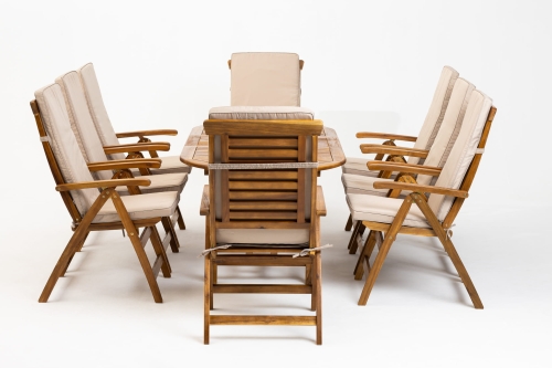 mercurius-meble-web-195.Gartenmöbel Set Marsylia 8 Personen Metall Holz Berlin