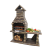 Massiver Betongrill Fenix Berlin – klassischer Gartenkamin.