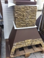 Detailaufnahme der Steinmauer-Struktur – hochwertiger Gartenkamin von Mercurius.