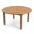 Gartentisch Holz rund COCOS 140 oder 180 cm Durchmesser 140 cm (1).webp