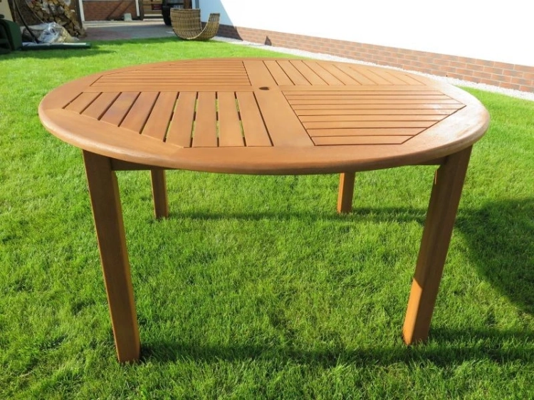 Gartentisch Holz rund COCOS 140 oder 180 cm Durchmesser 140 cm (3).webp