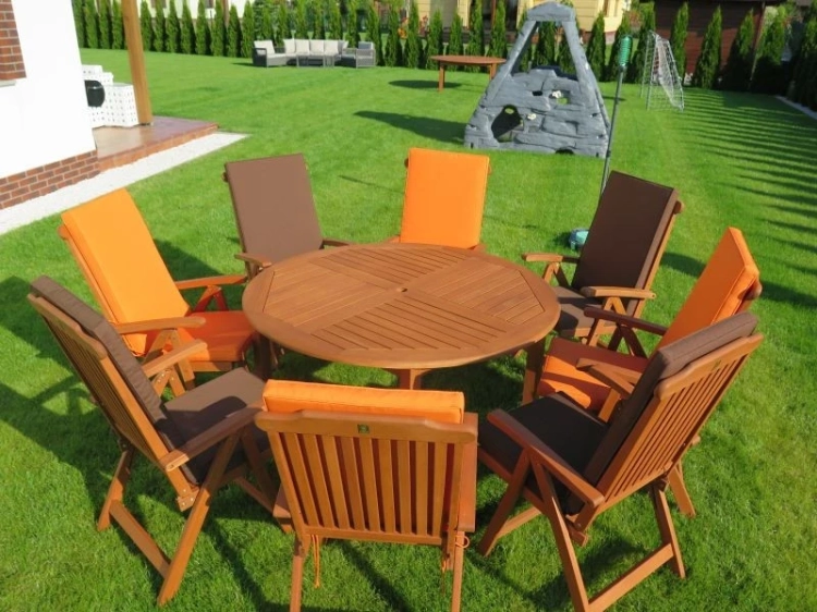 Gartentisch Holz rund COCOS 140 oder 180 cm Durchmesser 140 cm (8).webp