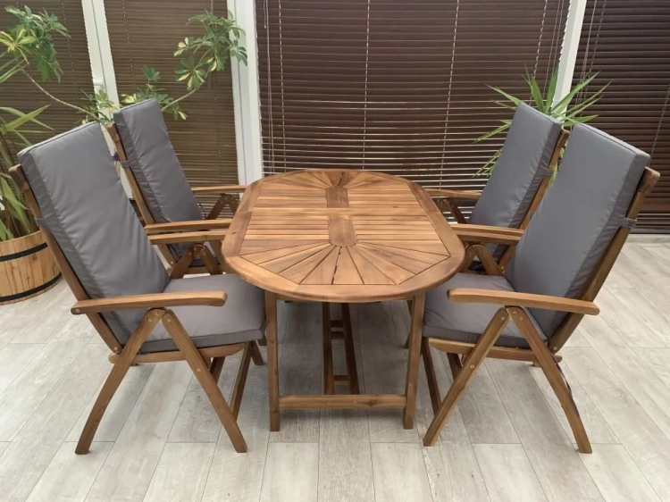 Terrassentisch ausziehbar aus Akazienholz Marsylia (7).webp