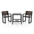 Luxus Gartenmöbel-Set Commodus (2-Sitzer) mit Armlehnen – Mercurius Berlin  Erlenholz Premium.webp