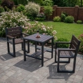 Luxus Gartenmöbel-Set Commodus (2-Sitzer) mit Armlehnen – Mercurius Berlin  Erlenholz Premium berlin.webp