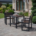 Luxus Gartenmöbel-Set Commodus (2-Sitzer) mit Armlehnen – Mercurius Berlin  Erlenholz Premium garten.webp