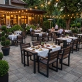 Luxus Gartenmöbel-Set Commodus (2-Sitzer) mit Armlehnen – Mercurius Berlin  Erlenholz Premium set.webp