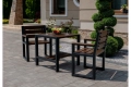 Luxus Gartenmöbel-Set Commodus (2-Sitzer) mit Armlehnen – Mercurius Berlin  Erlenholz Premium set 2.webp