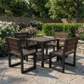 Gartenmöbel-Set Commodus (4-Sitzer) aus Erlenholz – Mercurius Berlin  Ideal für Familie & Gastronomie 4 set.webp