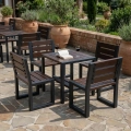 Gartenmöbel-Set Commodus (4-Sitzer) aus Erlenholz – Mercurius Berlin  Ideal für Familie & Gastronomie mercurius.webp