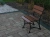 Gartenstuhl ohne Armlehne  Holz Royal Farbe Kirsche garten.webp