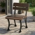 Gartenstuhl ohne Armlehne  Holz Royal Farbe Kirsche stuhl.webp