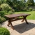 Outdoortisch Exklusiv Massivholz 160 cm 5