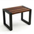 Gartenhocker modern Erlenholz – Zeitloses Design und natürliche Stabilität.webp