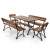 Gartenmöbel Metall Holz Royal für 8 Personen.webp