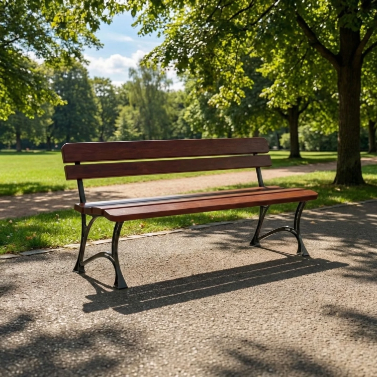 Gartenbank wetterfest Royal ohne Armlehne mercurius.webp