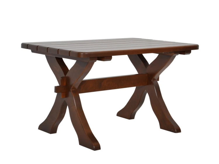 Outdoortisch Exklusiv Massivholz 120 cm 4