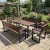 Gartenmöbel Set Holz Metall für 8 Personen modern mercurius.webp