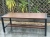 Gartentisch modern aus Holz und Stahl mercurius.webp