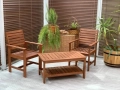 Garten Sessel Merantiholz