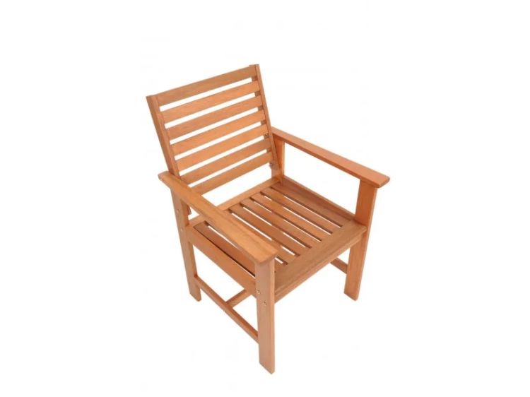 Holz Gartensessel Casablanca Merantiholz ohne Auflagen 6