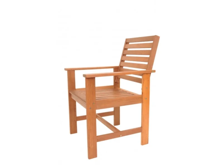 Holz Gartensessel Casablanca Merantiholz ohne Auflagen 10